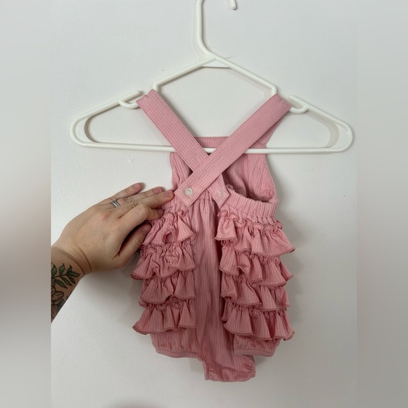 NWT Kate Quinn 2T Pink Ruffle Bubble 12-18 Months - Picture 4 of 7